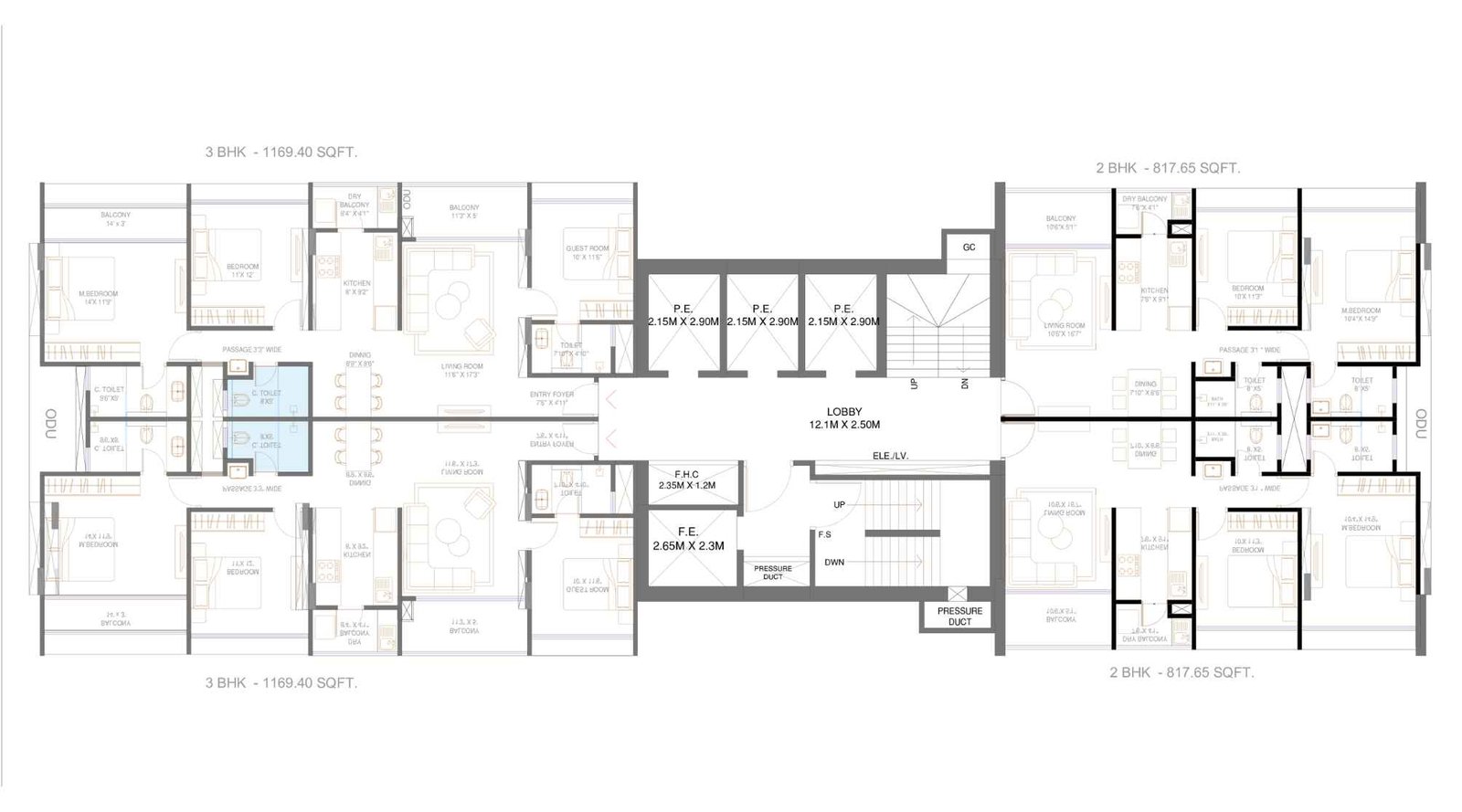 SKY-SANCTUM-Typical-Floor-Plan